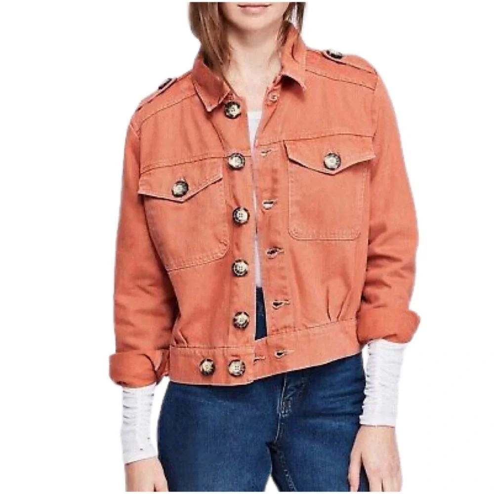 Free People Eisenhower Slouchy Jacket - Picture 3 of 10